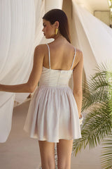 HENRIETTA MINI DRESS - SAND