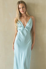 Amika Satin Maxi Dress