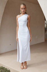 LYDIE MIDI DRESS - WHITE