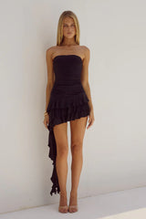 ALBA MINI DRESS - BLACK
