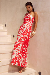 MATELO MIDI DRESS - MATELO RED
