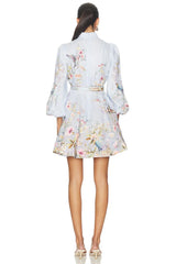 Rebellion Button Mini Dress