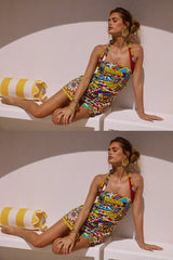 AERA MINI DRESS - PHAEDRA PRINT