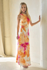 Ayah Open Back Maxi Dress