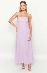 Flossie Lilac Maxi Sleeveless Dress