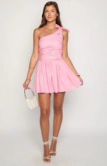 Luther Pink Mini Dress