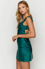 Macayle Emerald Mini Dress
