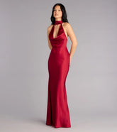 Vera Satin Mermaid Formal Dress