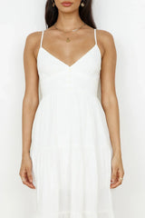 Share The Love Maxi Dress White