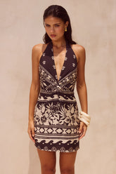 MIRANTO MINI DRESS - MILOSA BLACK