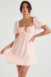 pink quartz mini dress - sale