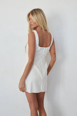 Genessa Linen Mini Dress