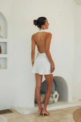 Leighton Cowl Neck Mini Dress