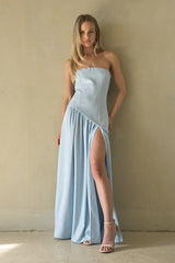 Retta Asymmetrical Maxi Dress