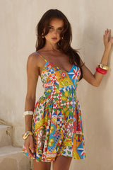 HENERIETTA MINI DRESS - PHAEDRA PRINT
