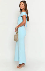 Elizza Blue Maxi Dress