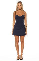 Rhea Navy Mini Dress