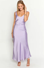 Aviva Purple Maxi Dress