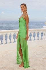 KIATA MAXI DRESS - APPLE