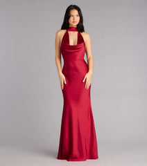 Vera Satin Mermaid Formal Dress