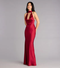Vera Satin Mermaid Formal Dress