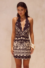 MIRANTO MINI DRESS - MILOSA BLACK
