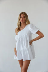 Francesca Puff Sleeve Babydoll Mini Dress