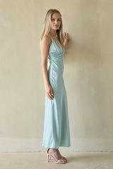 Amika Satin Maxi Dress