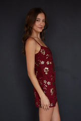 Erica Sequin Mini Dress
