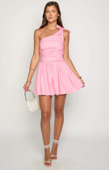 Luther Pink Mini Dress