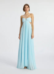 Moira Matte Pleated Dress
