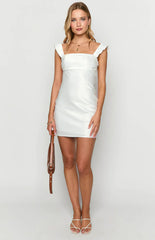 Island White Mini Dress